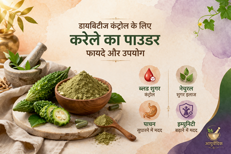 डायबिटीज कंट्रोल के लिए करेले का पाउडर: फायदे और उपयोग